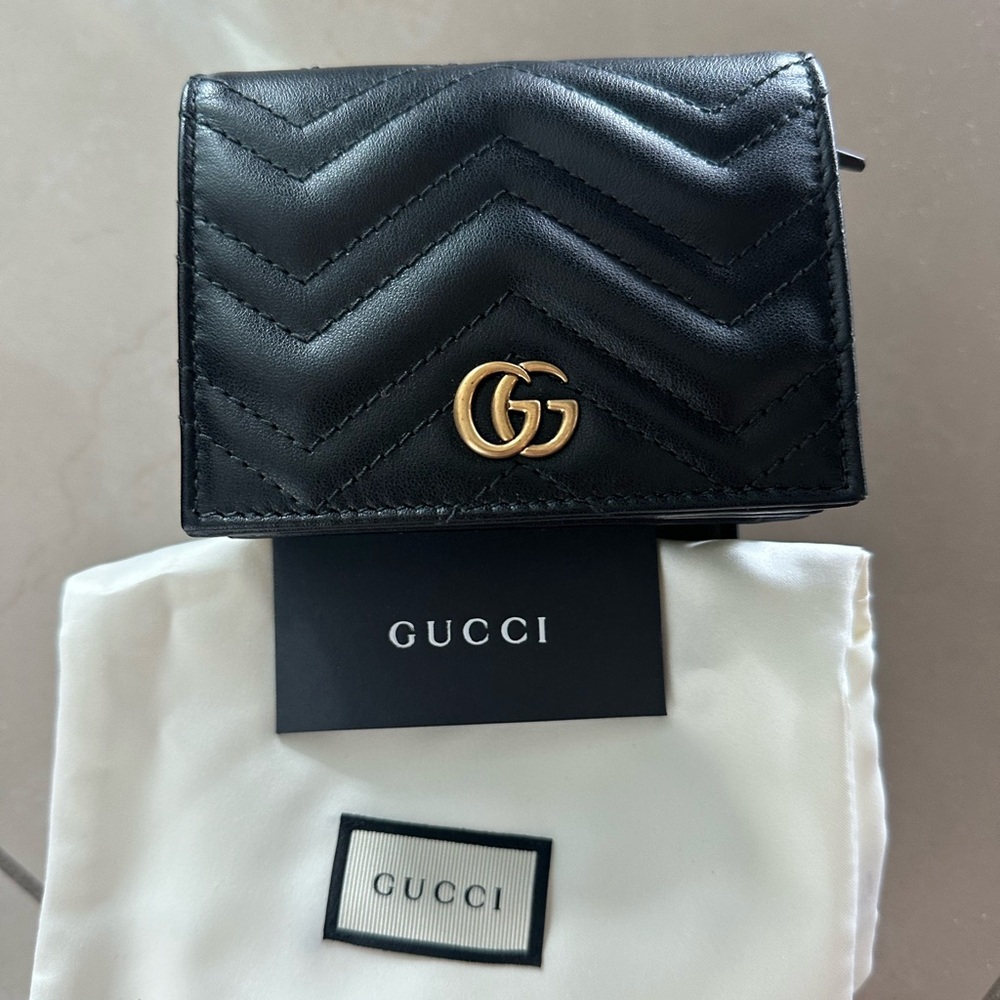 Mini Gucci Leather Wallet